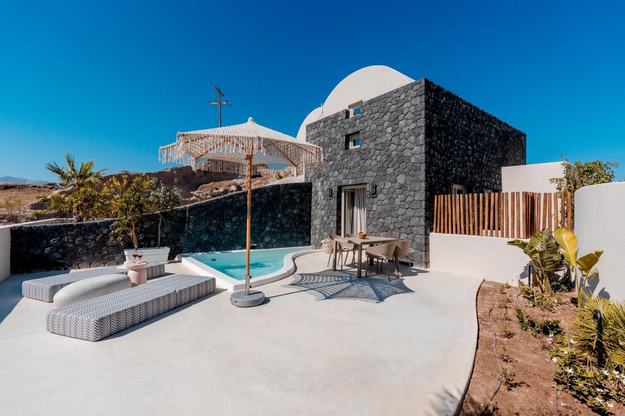 Villa Halo Santorini - Living Experience Karterados  Exterior foto